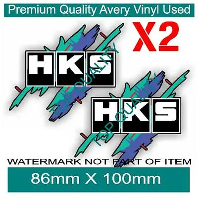 $5.50 • Buy HKS Performance Decal Sticker Retro Vintage JDM JAPAN DRIFT SLAP STICKERS