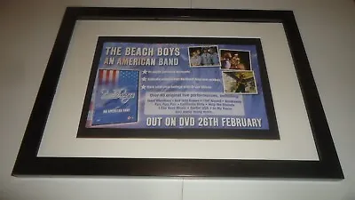 £14.99 • Buy THE BEACH BOYS An American Band-framed Original Advert