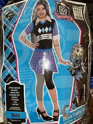 Rubies Costume Monster High Frankie Stein Child Costume X Large • $20