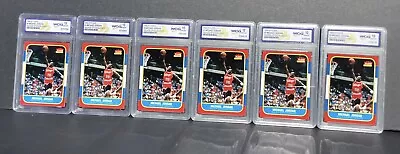 6 Michael Jordan Decade Of Excellenc #4 Fleer Cards 96-97 Graded Gem-Mint 10 WCG • $179