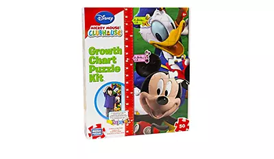 Disney Mickey Mouse Clubhouse Growth Chart Puzzle Kit 50 Pieces • $24.99