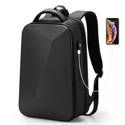 $65.95 • Buy Laptop Backpack Anti-theft Waterproof School Backpacks USB Charging Men Business