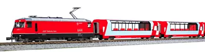 Kato RhB Ge4/4 III Glacier Express Electric Train Pack K10-1816 N Gauge • £120.95