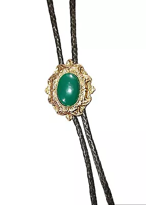 Mexican Bolo Tie Green Stone Accessories Men's Women's Unisex • $13.99