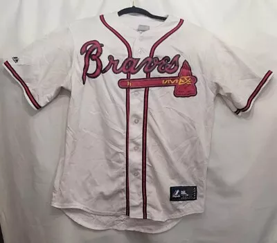  Majestic Atlanta Braves Jersey - Size Medium • $20