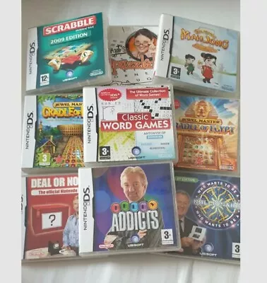 Quiz Puzzle And Sports Games - Nintendo DS - All Complete With Manuals • £3.95