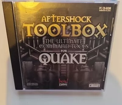 Quake 1 Aftershock TOOLBOX Pc Cd Rom CD Jewel Cased Ultimate Command Tools  • £9.99