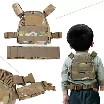 Kids Children Elite Tactical Combat Assault Army Military Hunting Vest CS Game • $59.44