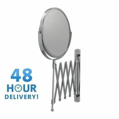 Wall Mounted Mirror Bathroom Cosmetic Shaving Mirror Magnifying Makeup Ikea • £12.99