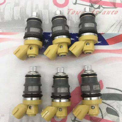 1001-87091 6X 650cc Fuel Injectors For Toyota Supra JZA70 1JZGTE 1JZ US • $367.33