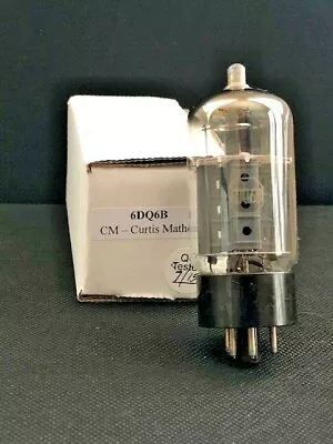 6DQ6B Curtis Mathes Vintage Beam Pentode Tube (tested) • $5.50