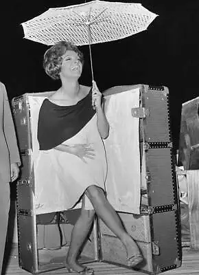 Actress Nadja Tiller Filming Scenes For 'The Summer' Circa 1960 Old Photo • $5.79