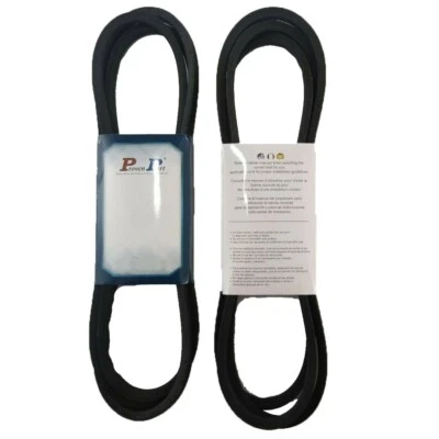 $29.99 • Buy (2) Deck Belt Fits Exmark Lazer Z 60 As Lc Zero-turn Lawn Mowers 1-633127