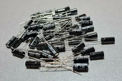 10/20/50Pcs 4.7uF 50V High Temp GEMCON PCB Electrolytic Capacitor  • $5.65