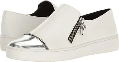 Michael Kors Women's Grayson Leather Slip On Sneaker Shoes 9 NEW IN BOX • $99.99