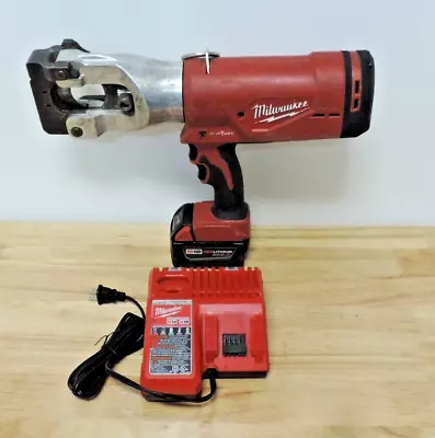 Milwaukee 2777-20 M18 FORCE LOGIC 1590 ACSR Cable Cutter With Charger • $749.99