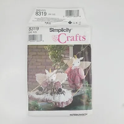 20  Stuffed Animal Unicorn Dolls & Clothes Vintage Simplicity Pattern 8319 Uncut • $9.99