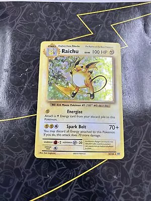 Pokémon TCG Raichu XY Evolutions 36/108 Holo Holo Rare • $3.80