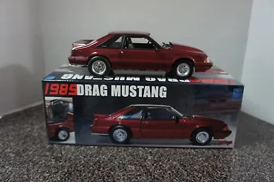 GMP - 1989 Drag Mustang - LX Fox Body - 1 Of 500 Burgundy G1801828 #451 • $489