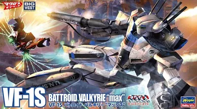 Hasegawa SDF Macross VF-1S Battroid Valkyrie Max 1/72 Plastic Model Kit 65884 • $59.99