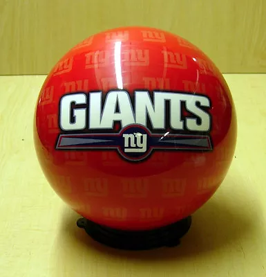 = 14# TW 2.4 Retired 2010 Style OTB VIZ-A-BALL NFL New York GIANTS Bowling Ball  • $250