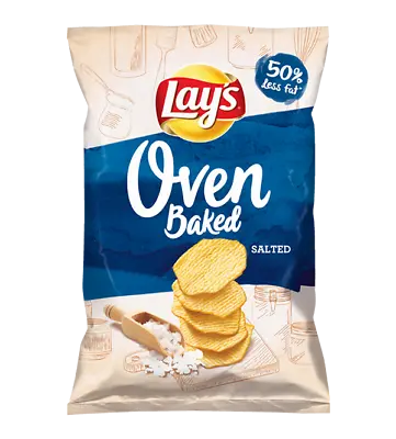 £6.83 • Buy LAYS Oven Baked Salted Flavor Potato Chips Crisps Snacks 125g 4.4oz