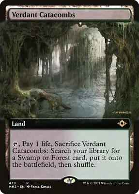 Verdant Catacombs FULL ART FOIL MH2 MTG NEAR MINT NM X1 • $21.12