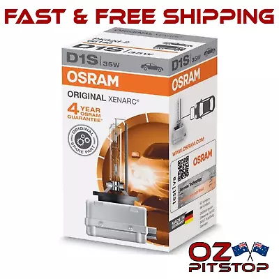 OSRAM Xenarc D1S - 66140 12V 35W 4300K PK32d-2 HID Xenon Headlight Bulb (NEW) • $79