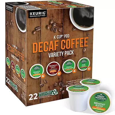 Green Mountain Coffee Roasters Decaf Coffee Variety Pack Single-Serve K-Cup Pod • $27.49