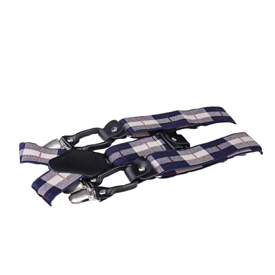 Business Mens Trousers Refined Suspenders Non-slip Shoulder Straps - UK • £8.99