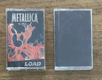 Lot Of 2 Metallica Cassettes Used Metallica Load GOOD Condition Metal Rock • $8.99