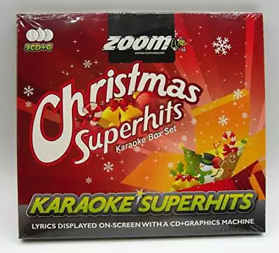 Zoom Karaoke - Zoom Karaoke CD+G - Christmas Superhits... - Zoom Karaoke CD LOVG • £6.17