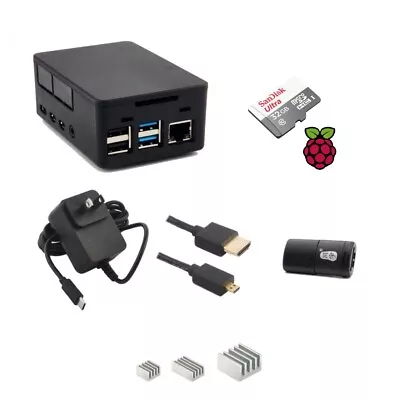 Starter Kit Only - Raspberry Pi 4 Model B Not Included • $16.91