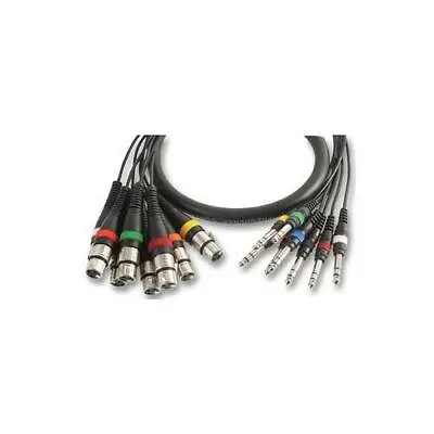 Pulse - Pls00108 - Xlr To Jack Loom 8way 2.5 Metres • £41.09