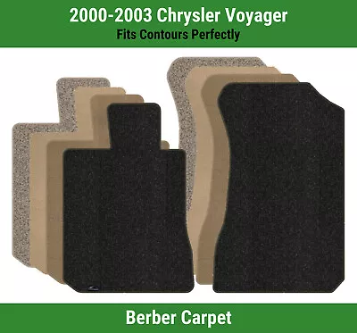 Lloyd Berber Front Row Carpet Mats For 2000-2003 Chrysler Voyager  • $115.99