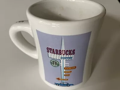 Retro Starbucks Sign Barista Vintage DINER Coffee Tea Mug Cup 16 Oz Exc. Cond. • $22.50