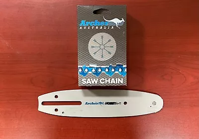 8  Archer Pole Saw Guide Bar 3/8 LP-043-33DL Echo Poulan WITH CHAIN! • $25.98