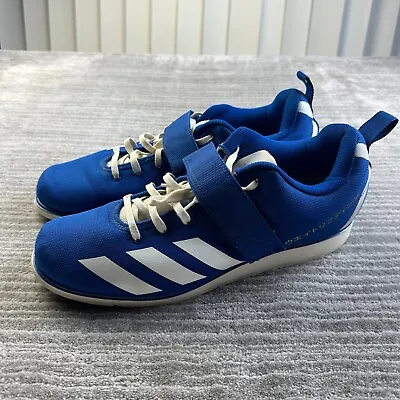 Adidas Powerlift 4 Mens 14 Blue Olympic Weightlifting Tokyo Japan Shoes • $45