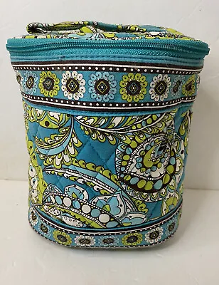 Vera Bradley Peacock Quilted Fabric Cool Keeper Lunch Carrier Rare Htf Clean • $34.99