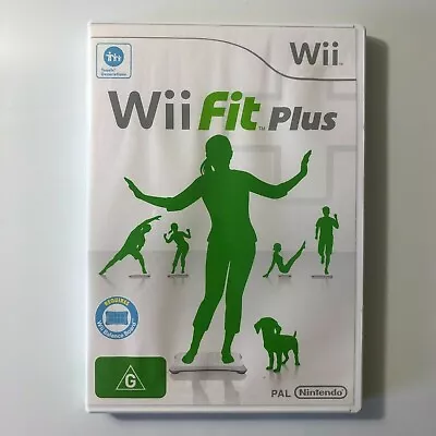 Wii Fit Plus - Nintendo Wii - Includes Manual • $8.98