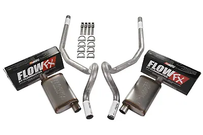 78-88 GM G Body Car 2.5  Dual Exhaust Kit Flowmaster Flow FX Rear Exit No Tip • $269.99