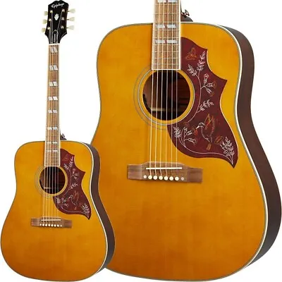 Epiphone Masterbilt Inspired By Gibson Hummingbird Antique Natural Gloss 765856 • $735.49