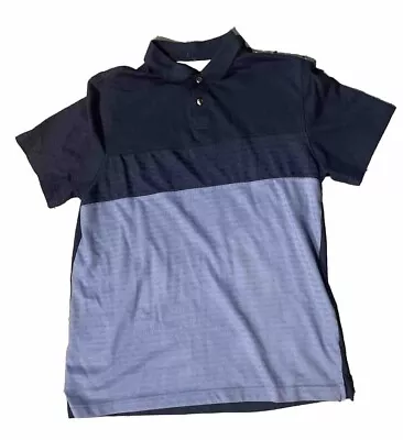 Van Heusen Flex Shirt Short Sleeve Polo Classic Fit Natural Stretch Size M • $9.99