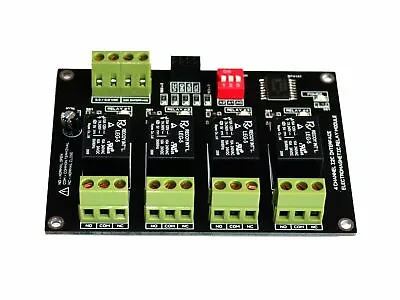 4 Channel I2C Relay Electromagnetic 3.3V 5.0V Smart Home Assistant ESP8266 ESP32 • $27.99