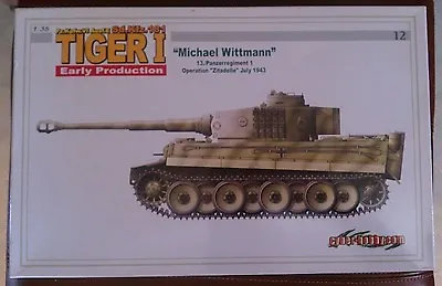 1/35 Cyber Hobby Dragon Tiger I Michael Wittmann Early Production IOB Tamiya DML • $249