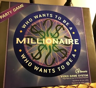 £15.70 • Buy Senario Who Wants To Be A Millionaire Plug Into TV Video Game System Party New