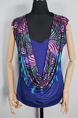 Matthew Williamson For H&M Peacock Top Women's Size M • $45