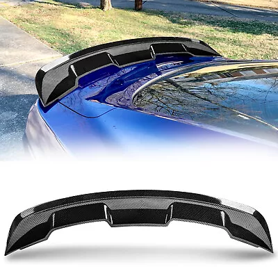 Rear Spoiler Wing For 2015-2024 Ford Mustang GT350 GT500 Carbon Fiber Style • $63.99