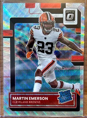 2022 Donruss Optic - Martin Emerson - Rated Rookie - Wave Prizm SP /300 • $6.99