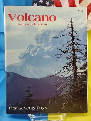 Volcano : Mt. St. Helens First Seventy Days By Robert D. Shangle 1980 Paperback • $8.86